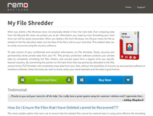 Tablet Screenshot of myfileshredder.com